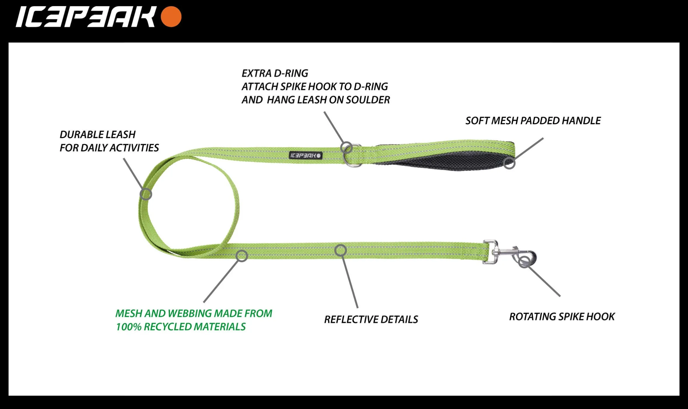 Icepeak Pet Grand x leash