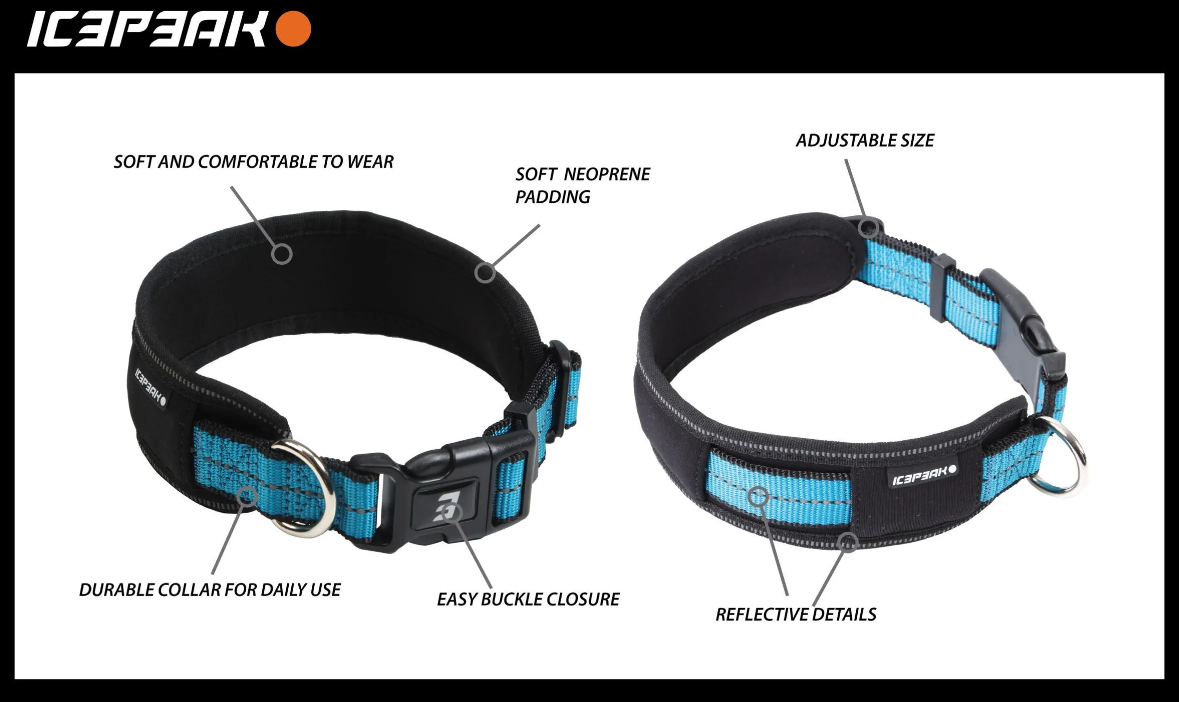 Icepeak Pet Highway soft collar