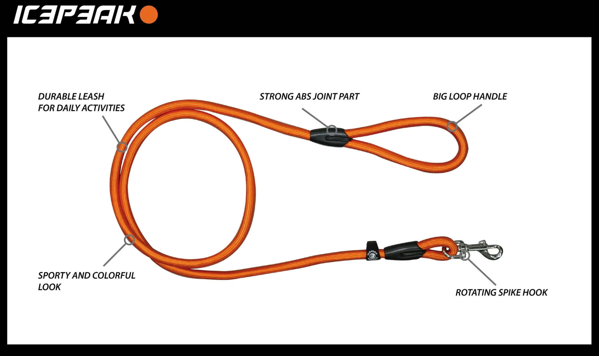 Icepeak Pet Winner color leash