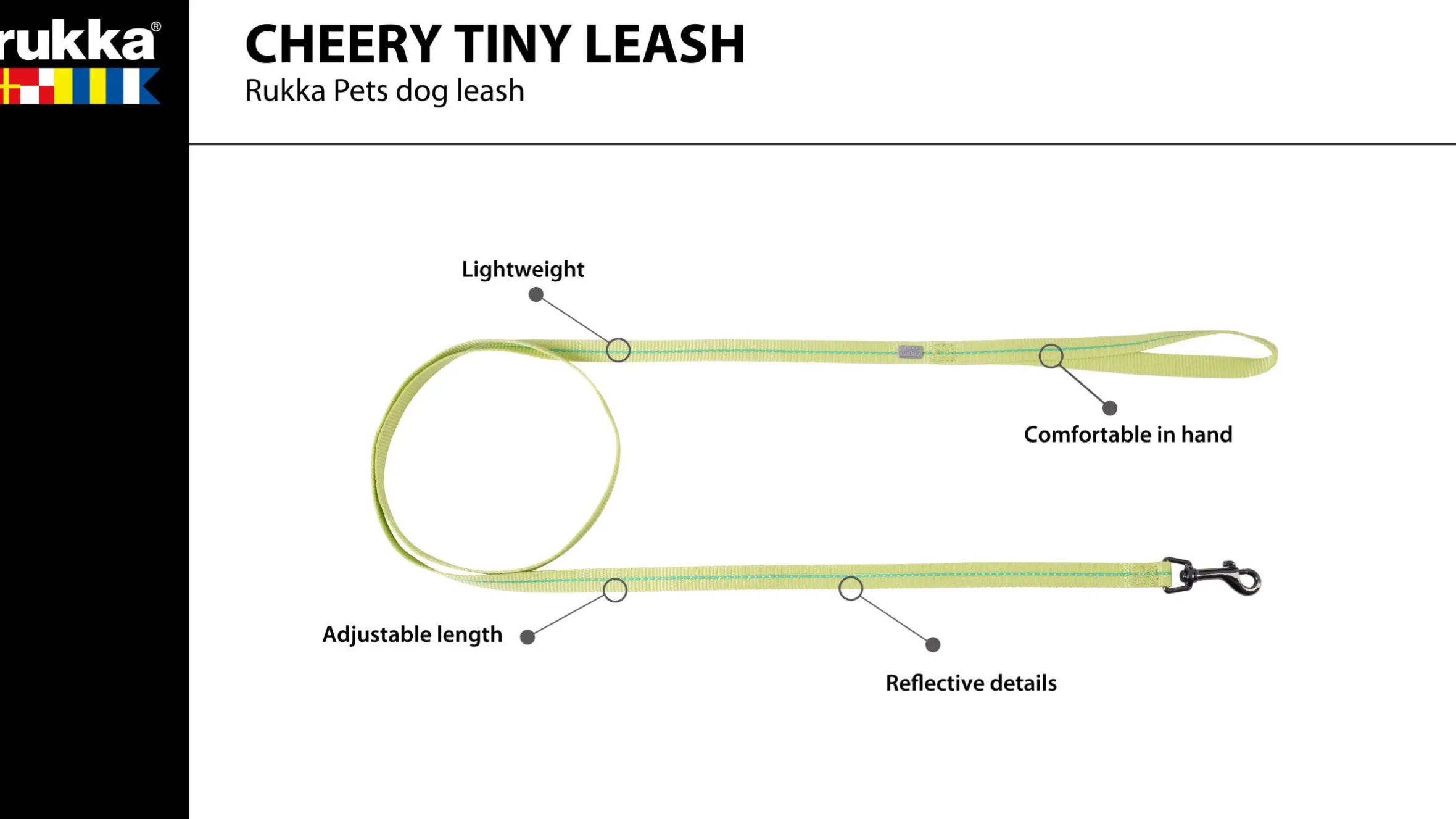 Rukka Pets Cheery tiny leash