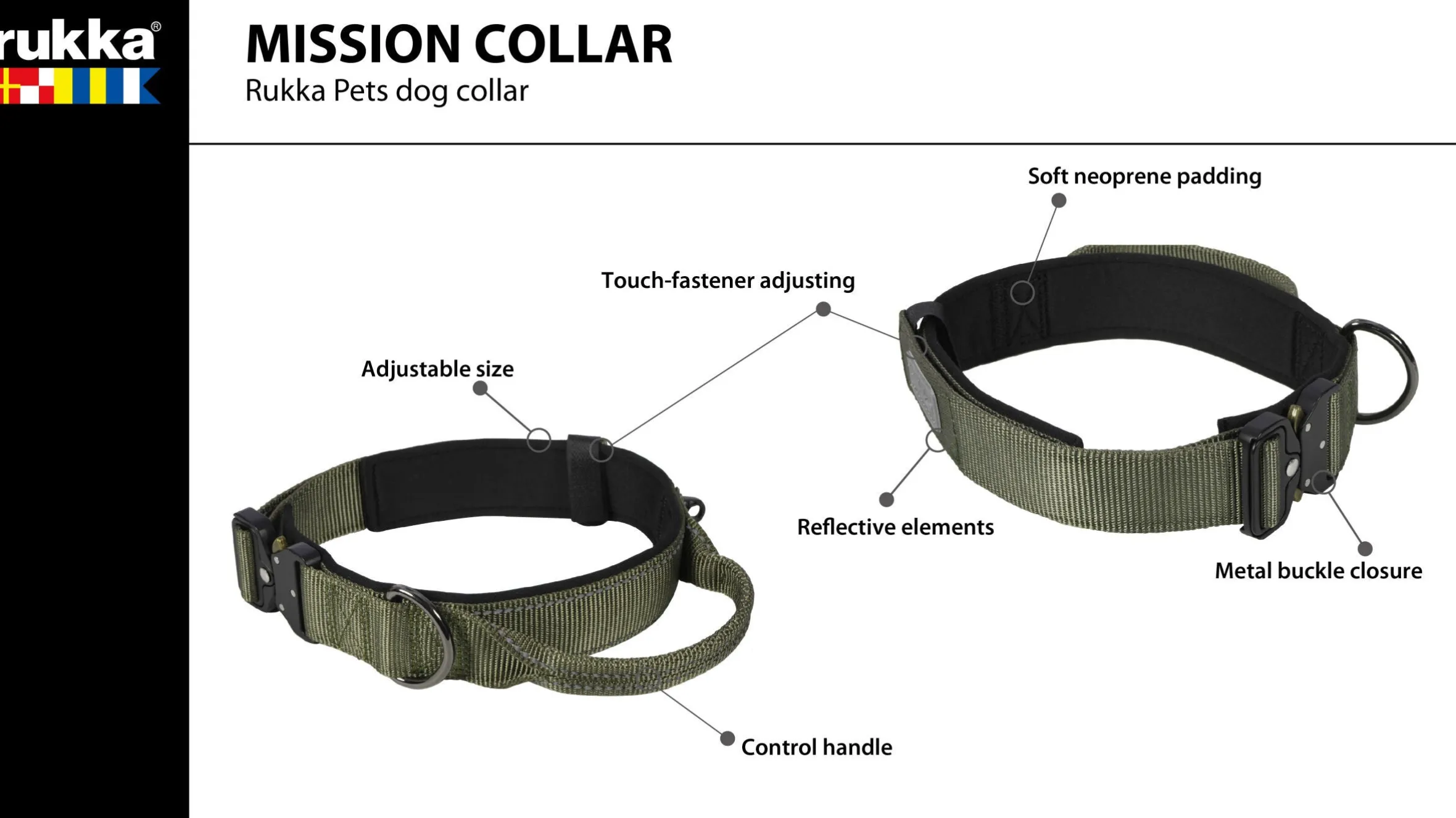 Rukka Pets Mission collar