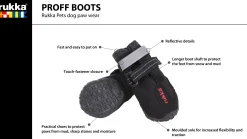 Rukka Pets Proff boots 2 pcs