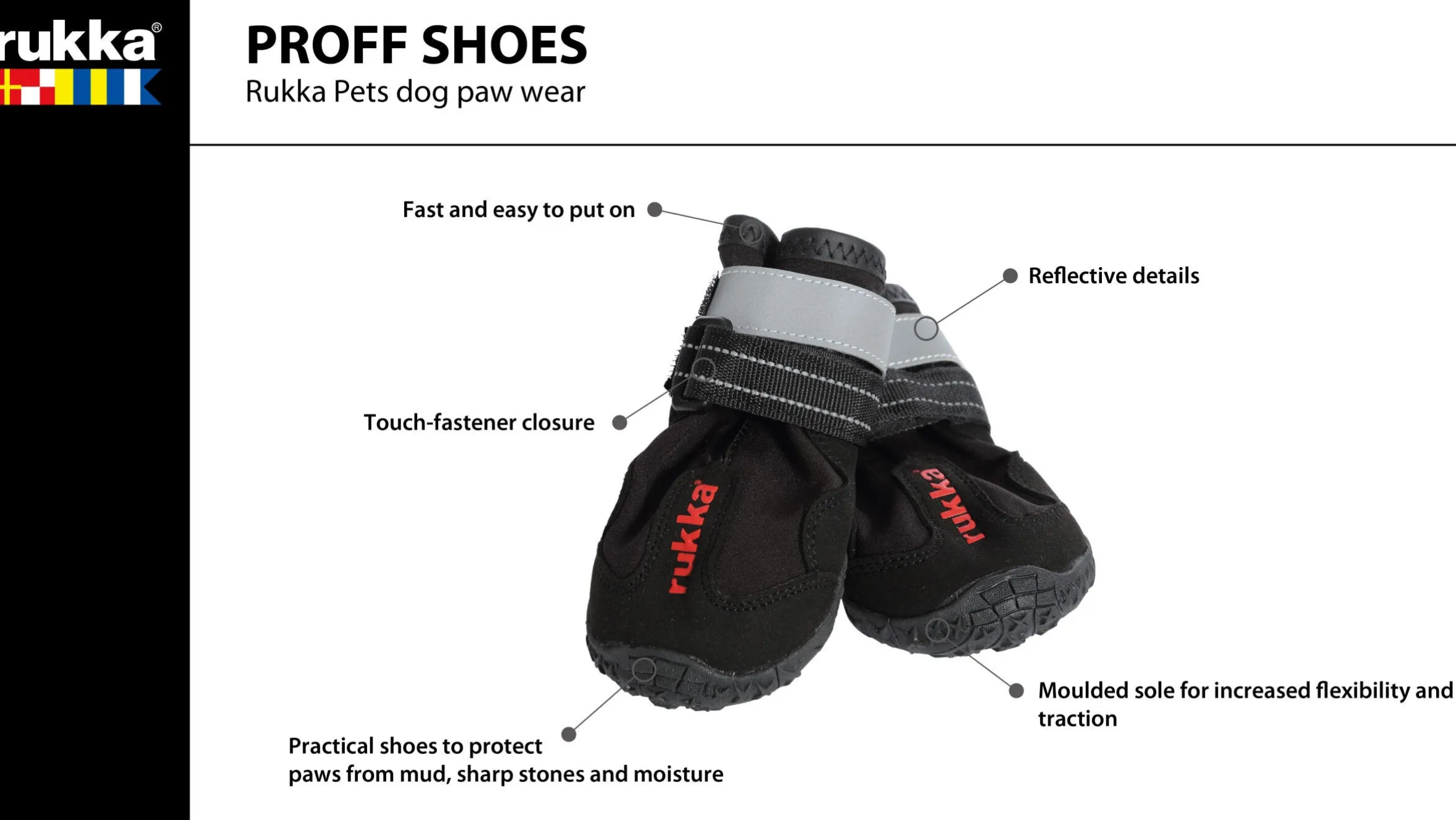 Rukka Pets Proff shoes 2 pcs