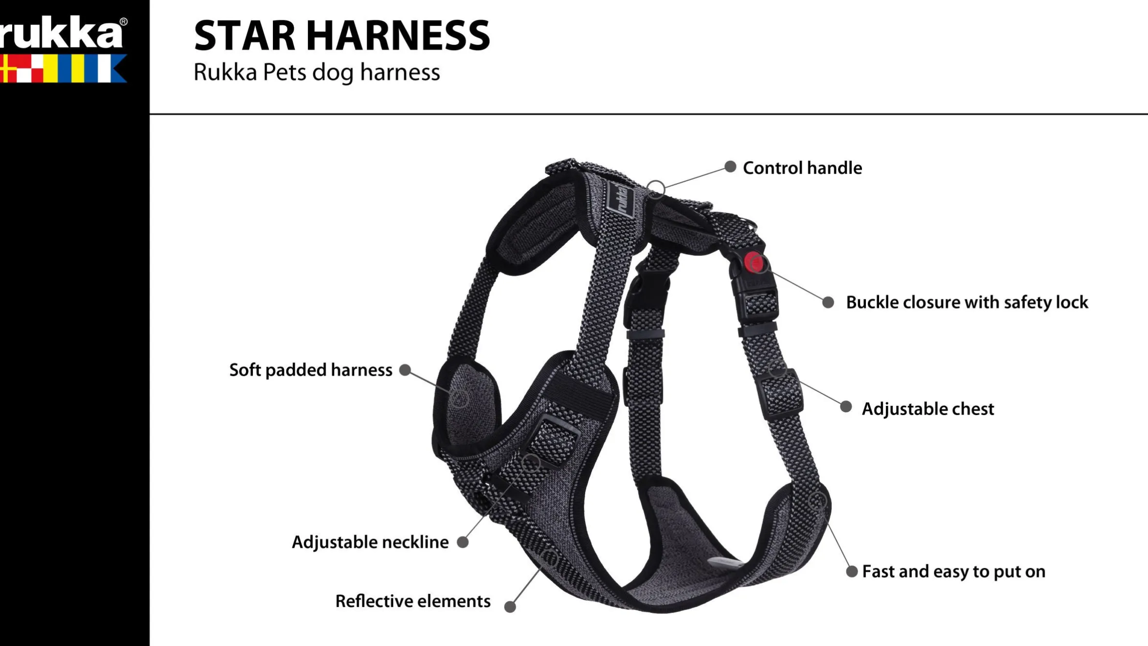 Rukka Pets Star harness